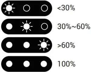 Charging Case Light Language