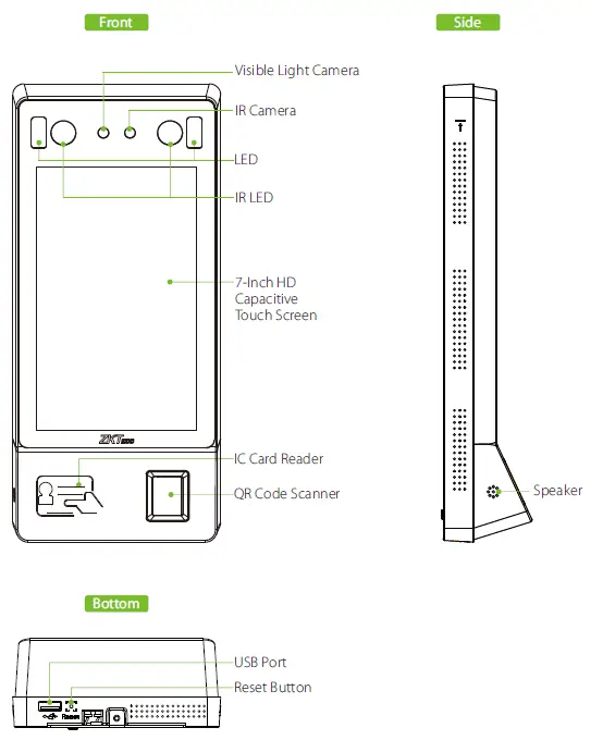 ZKTECO G4 Biometric Finger Print Time Attendance Fig13