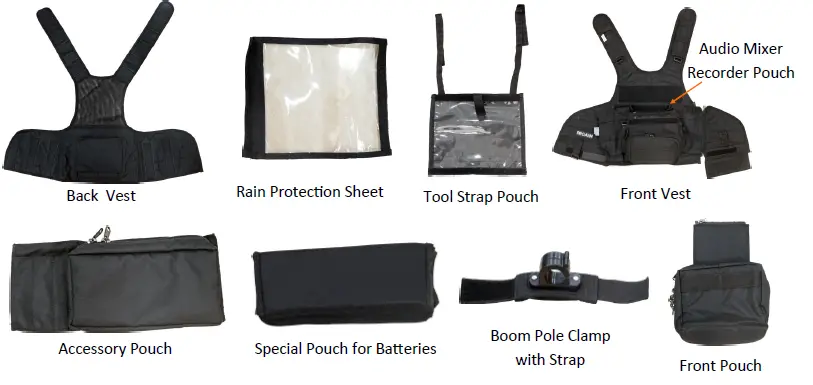 PROAIM JK-ATV-01 Audio Tactical Vest FIG 1