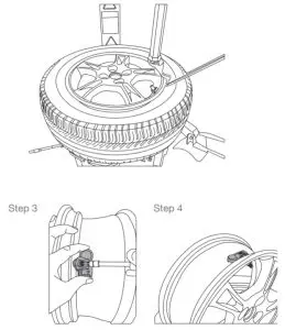 AUTEL 301C315 Programmable Universal TPMS Sensor MX Sensor - INSTALLATION GUIDE 1