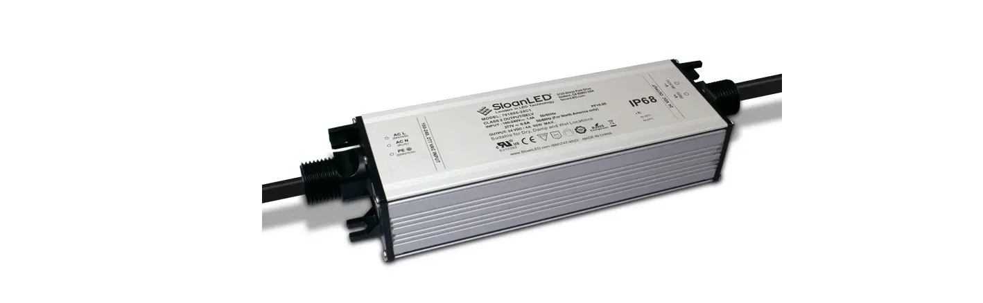 Sloanled 100l1 24 Vdc Power Supply Installation Guide
