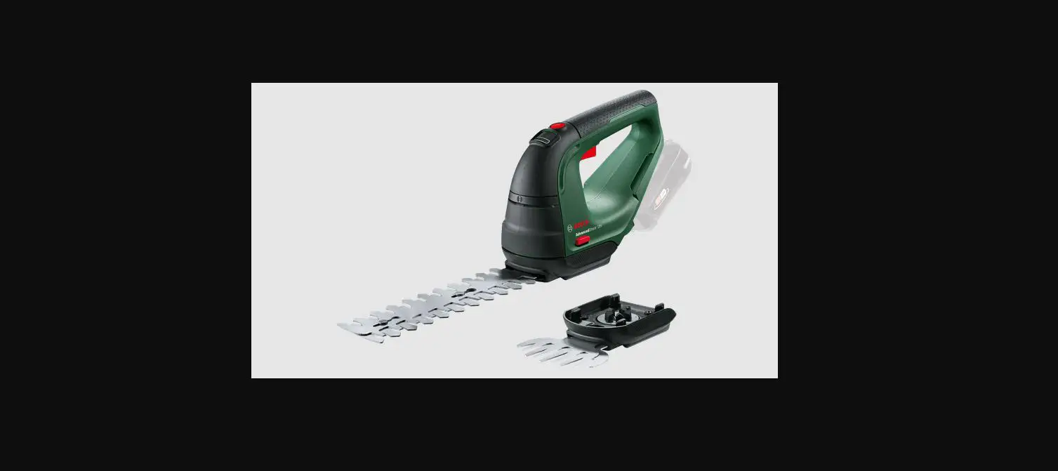 Bosch Advancedshear 18v-10 Cordless Shrub And Grass Shears Set Instructions