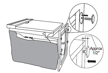 General Electric GDF511PGRWW Built-In Dishwasher FIG 12