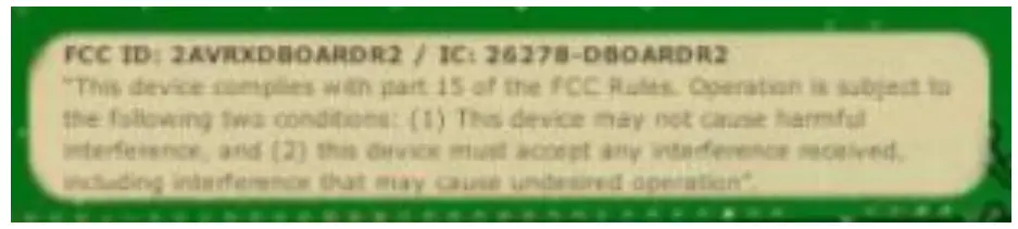 deeptrack R2 DBoard - Regulatory
