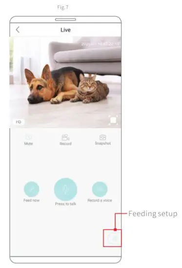 Shenzhen Vigiot Technology DD TD011 Smart Pet Treat Dispenser - live video