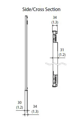 EPSON ELPSC35 100 Inch Projector Screen fig 11