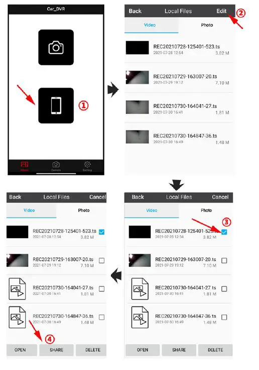 Shen Zhen Shi A Ke Si Wei Ke Ji You Xian Gong Si DV-690WM Car Dash Camera-7