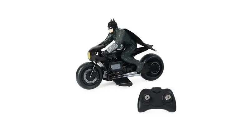 Spin Master 6064318 The Batman Batcycle Rc With Batman Rider Action Figure Instruction Manual