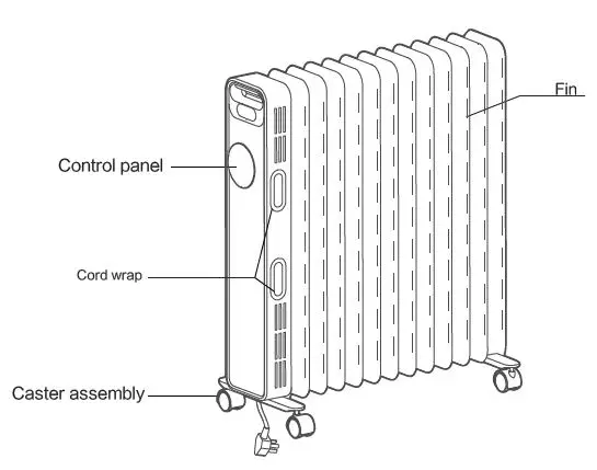 Midea-NY-20MR-Oil-Filled-Heater-fig-1