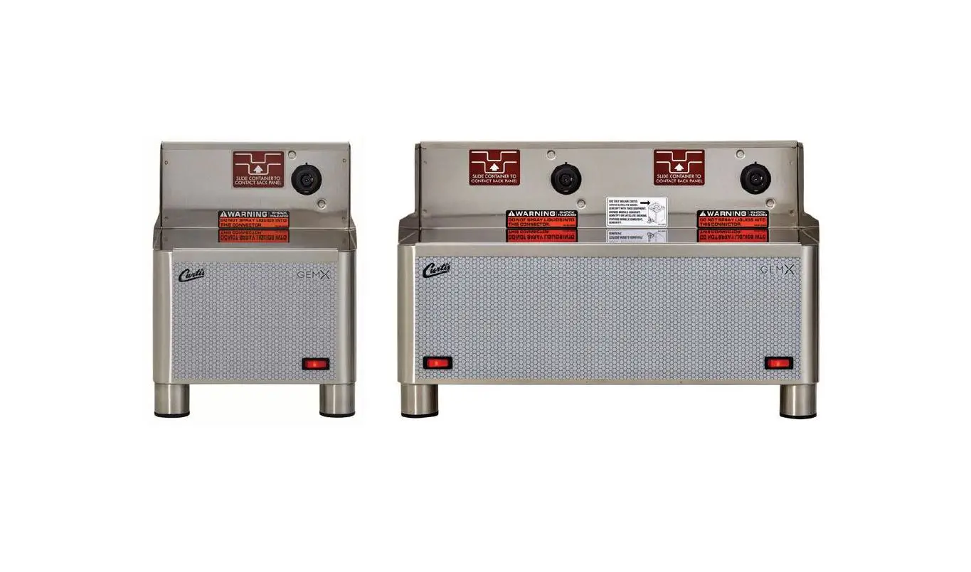 Curtis Gem5xsift Intellifresh Single Satellite Warmer Server Stand User Guide