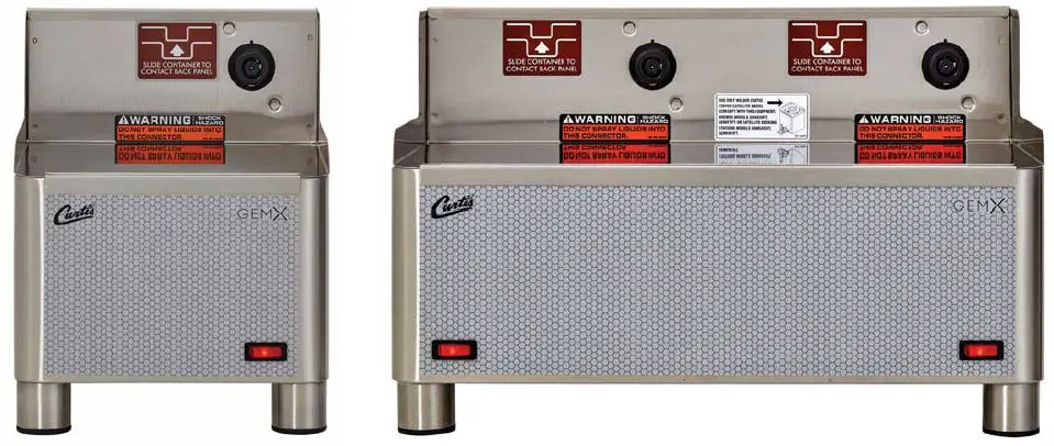 Curtis GEM5XSIFT IntelliFresh Single Satellite Warmer Server Stand PRO