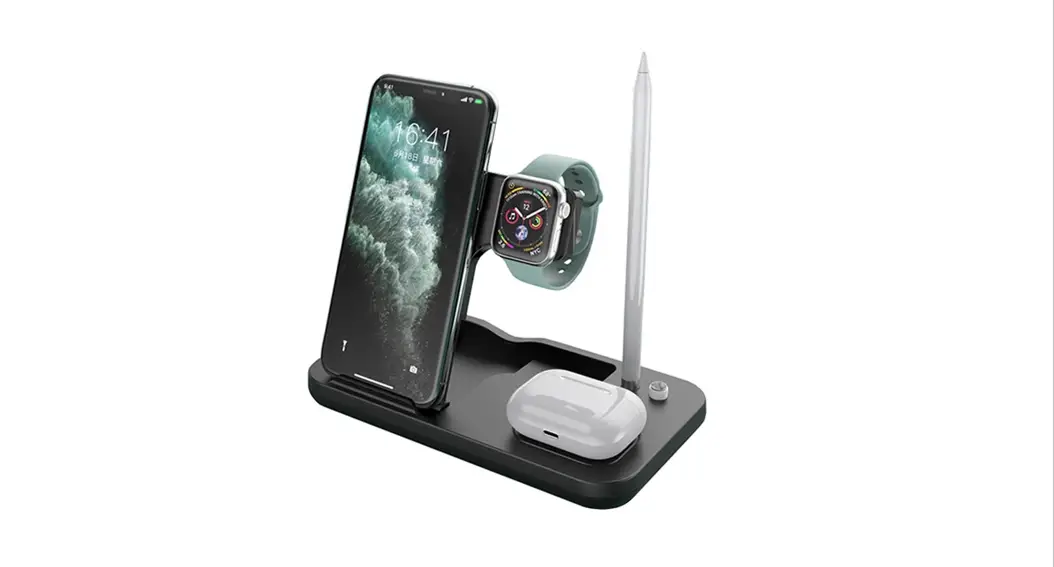 Kuulaa Kl-0146 4-in-1 Foldable Wireless Charger User Manual