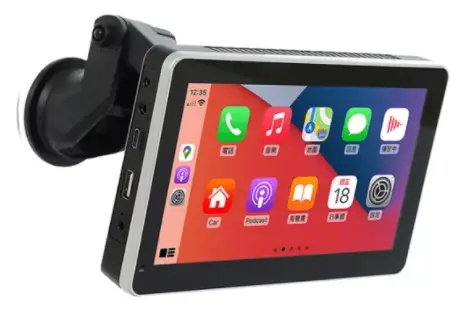 Coral Vision Wireless Apple CarPlay Dashboard Console