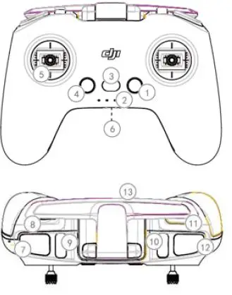 dji FPV Drone Combo with Motion Controller 4