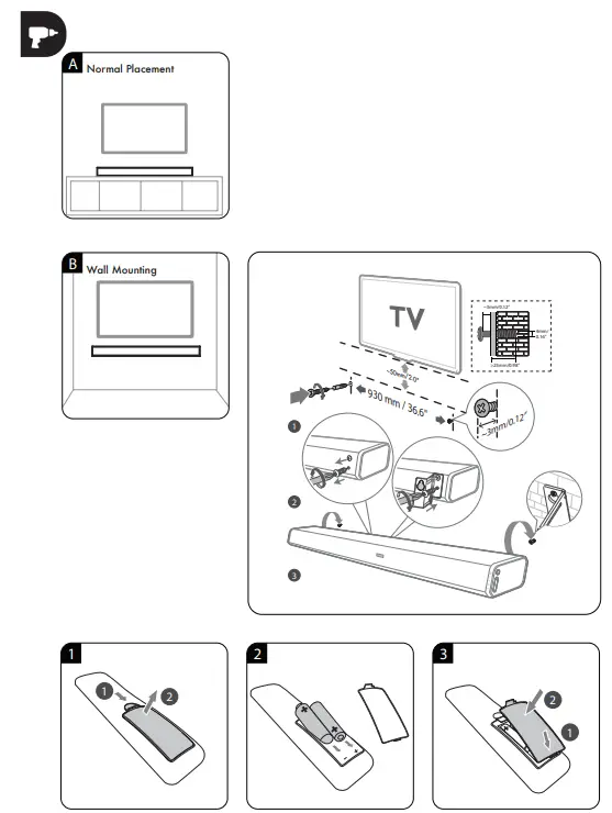GRUNDIG GSB 910 S All In One Soundbar - 2