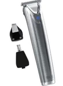 WAHL-9818-Stainless-Steel Lithium Ion-Rechargeable-Trimmer