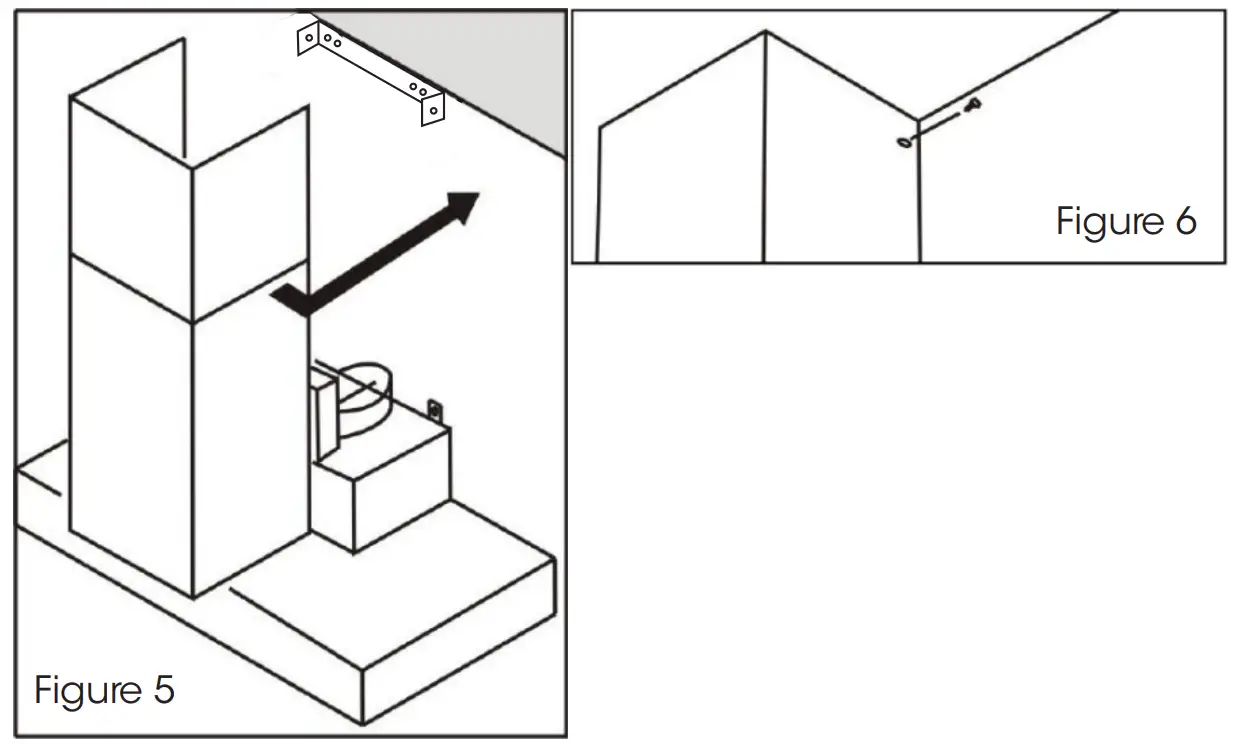 Vesta VRH COPENHAGEN 30 Copenhagen 800cm Wall Mounted Range Hood - fig 4