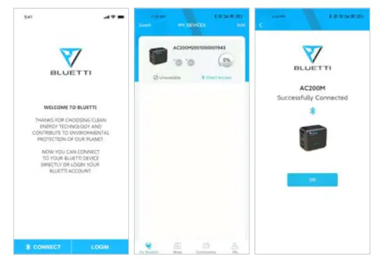 BLUETTI AC200MAX Portable Power Station - BLUETTI APP