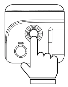 BLUETTI AC200MAX Portable Power Station - power button