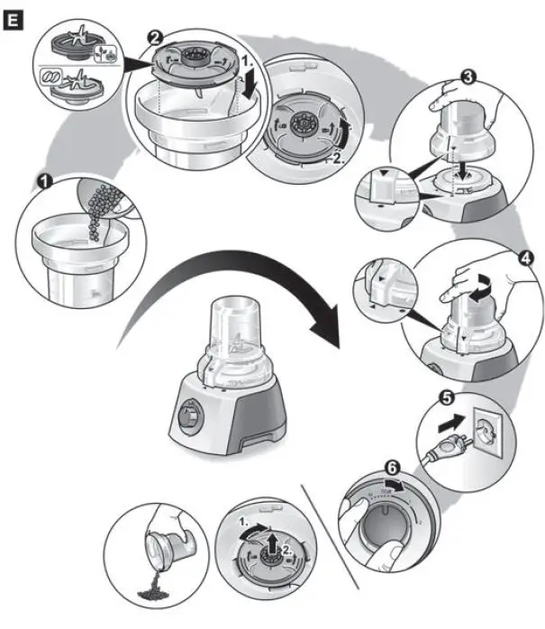 BOSCH MCM3200W MultiTalent 3 800W Food Processor FIG 5