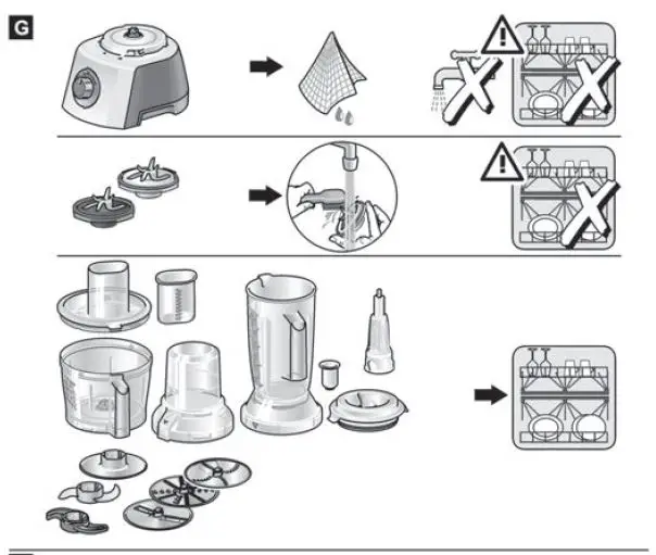 BOSCH MCM3200W MultiTalent 3 800W Food Processor FIG 7