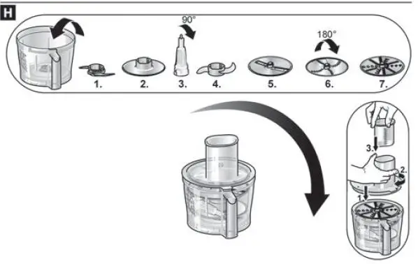 BOSCH MCM3200W MultiTalent 3 800W Food Processor FIG 8