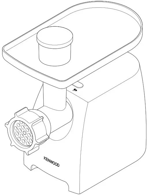 KENWOOD MG360 Meat Grinder - Cover