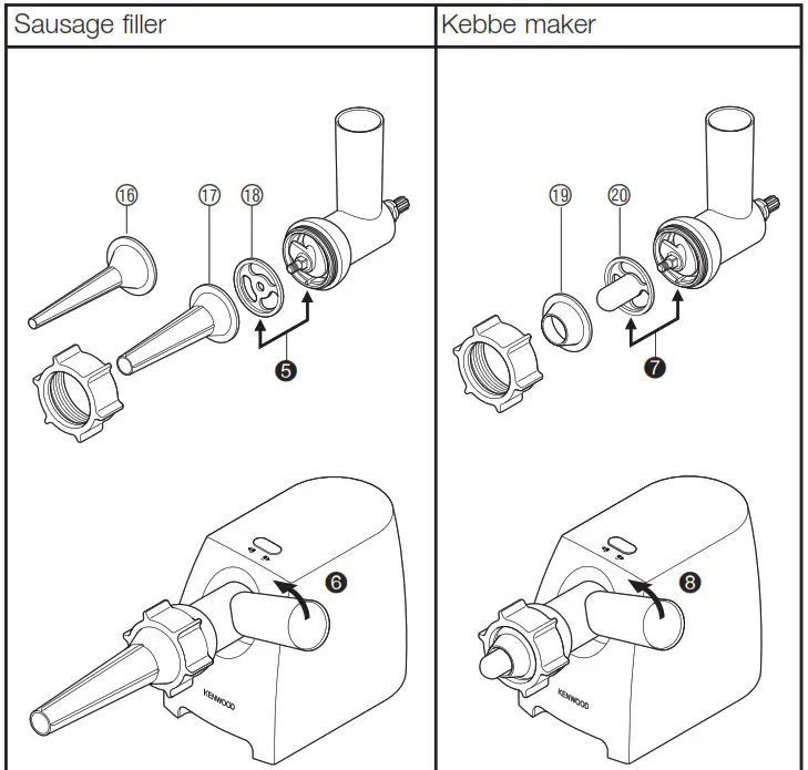 KENWOOD MG360 Meat Grinder - Product Overview 4
