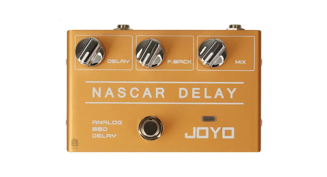 Joyo R-10 Nascar Delay Analog Guitar Effect Pedal Instructions