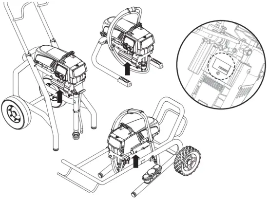 TITAN 805 006 Impact 540 Airless High Pressure Spraying Unit - 17