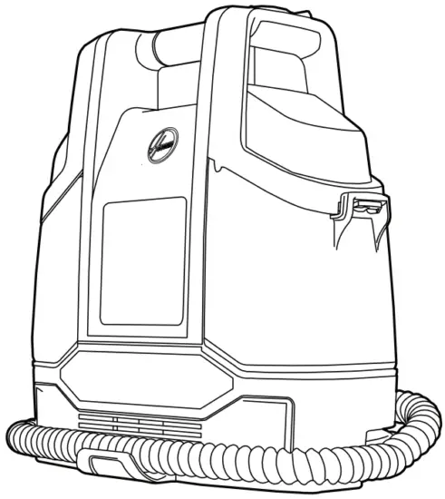 HOOVER FH11201 Spotless Portable Carpet and Upholstery Cleaner -