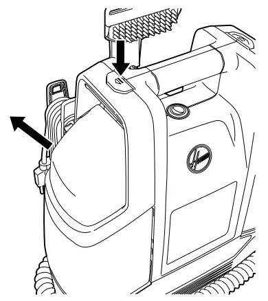 HOOVER FH11201 Spotless Portable Carpet and Upholstery Cleaner - 4