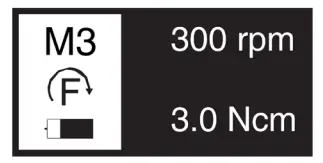 Beyes ApexPilot G1 Endo Motor - Screen Display