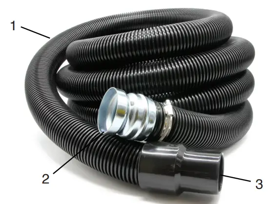 Kiam Cyclone Gutter Vacuum - Accessories Included