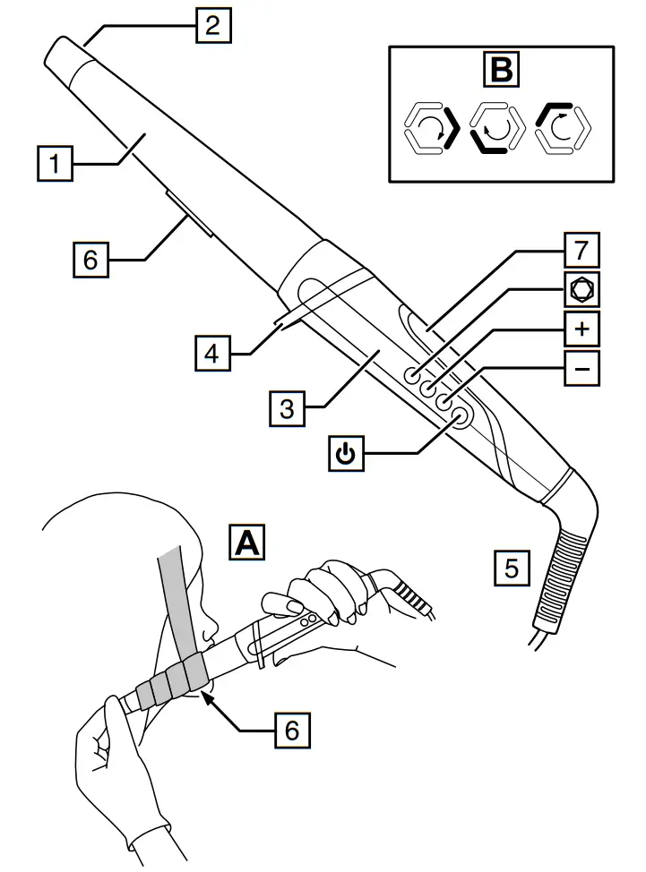 REMIGTON CI98X8AU PROLUXE YOU ADAPTIVE STYLER - FIG 1