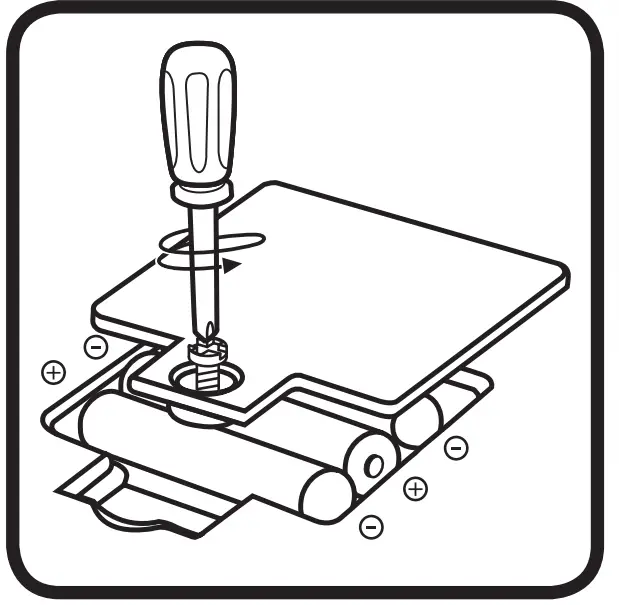 vtech 5540 Disney Mickey Mouse Funhouse Explore and Learn Book - Battery Removal