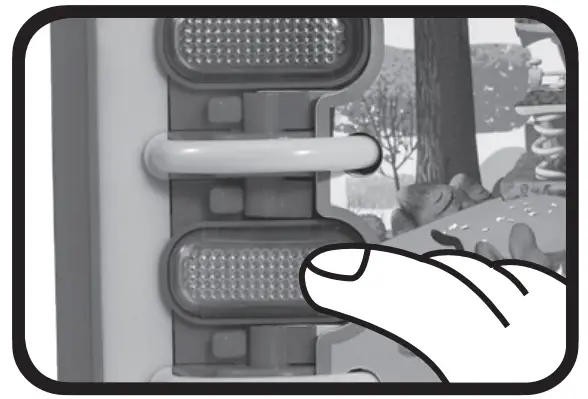 vtech 5540 Disney Mickey Mouse Funhouse Explore and Learn Book - Light Up Buttons