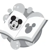 vtech 5540 Disney Mickey Mouse Funhouse Explore and Learn Book - Story Mode