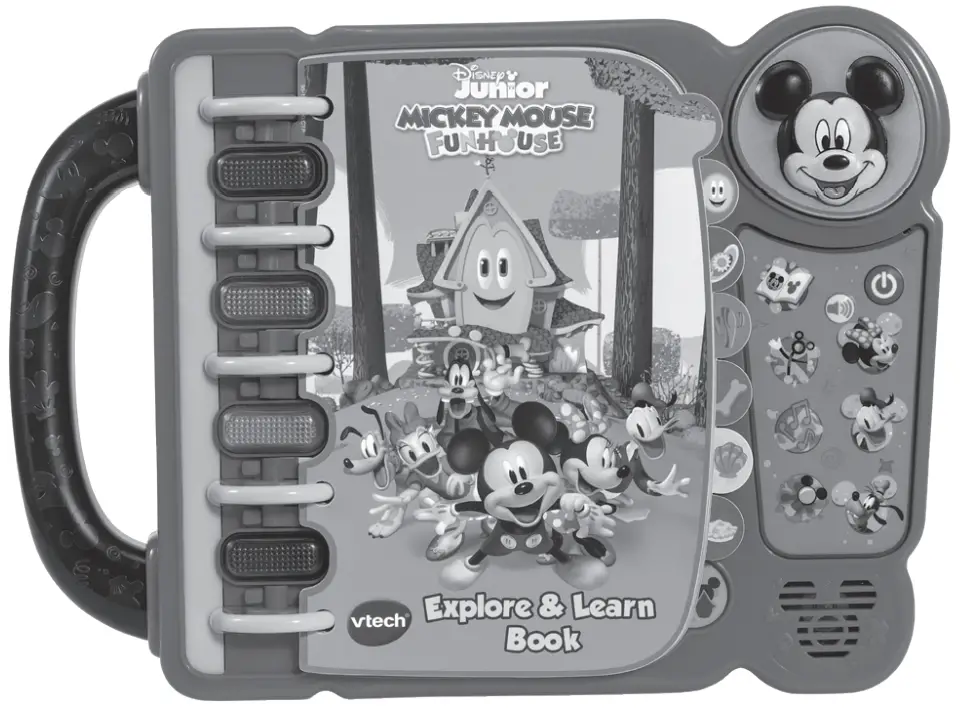 vtech 5540 Disney Mickey Mouse Funhouse Explore and Learn Book