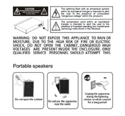 LENOXX-BT9377N-Bluetooth-160W-RMS-Wireless-Portable-Karaoke-Outdoor-Speaker-fig1