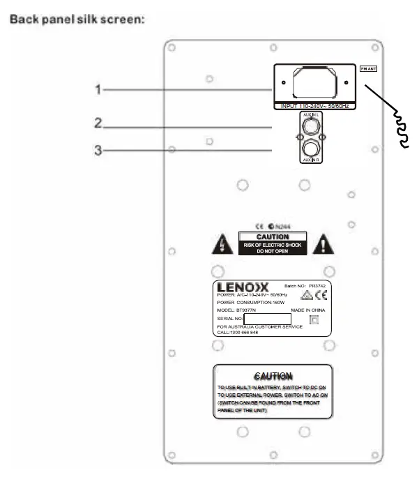 LENOXX-BT9377N-Bluetooth-160W-RMS-Wireless-Portable-Karaoke-Outdoor-Speaker-fig6