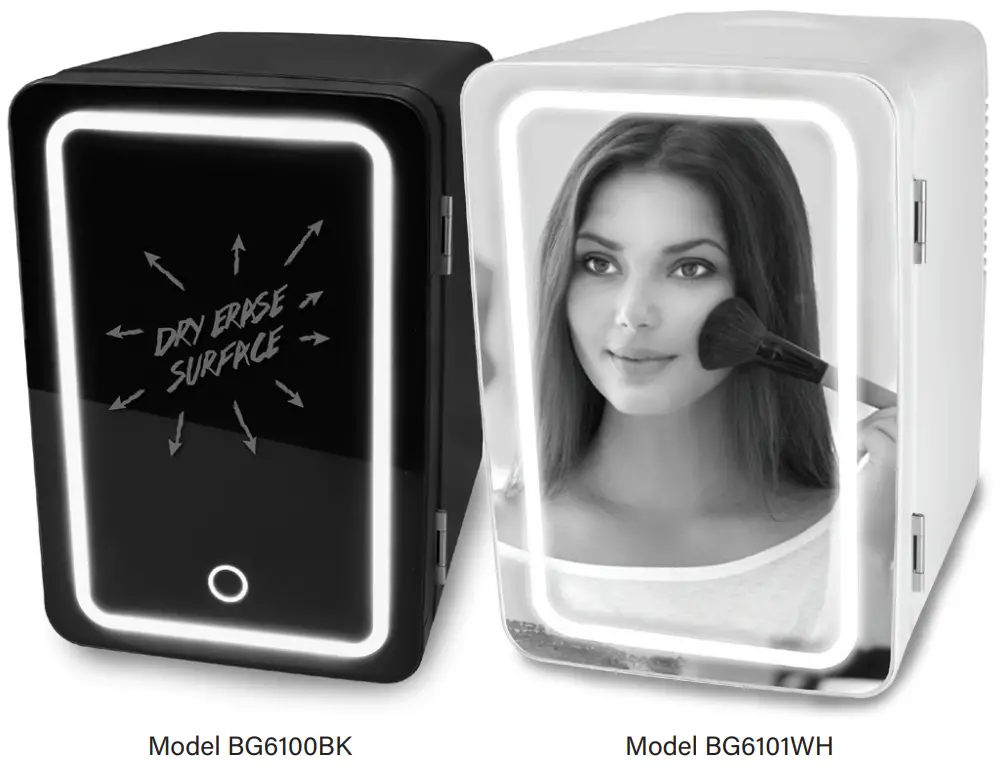 BERLIN BG6101WH Mini Fridge and Warmer - fig