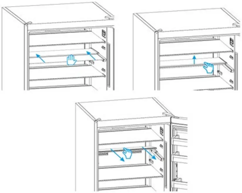 BUSH MEB155177 Larder Fridge - REPLACEMENT PROCEDURE 1