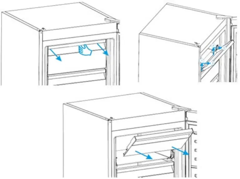 BUSH MEB155177 Larder Fridge - REPLACEMENT PROCEDURE 2