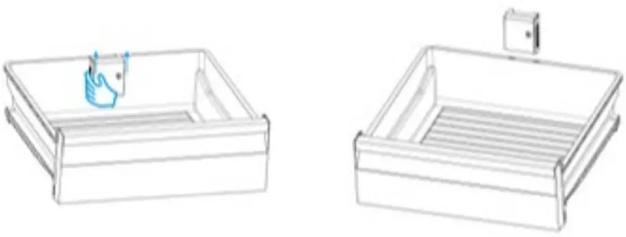 BUSH MEB155177 Larder Fridge - REPLACEMENT PROCEDURE 6