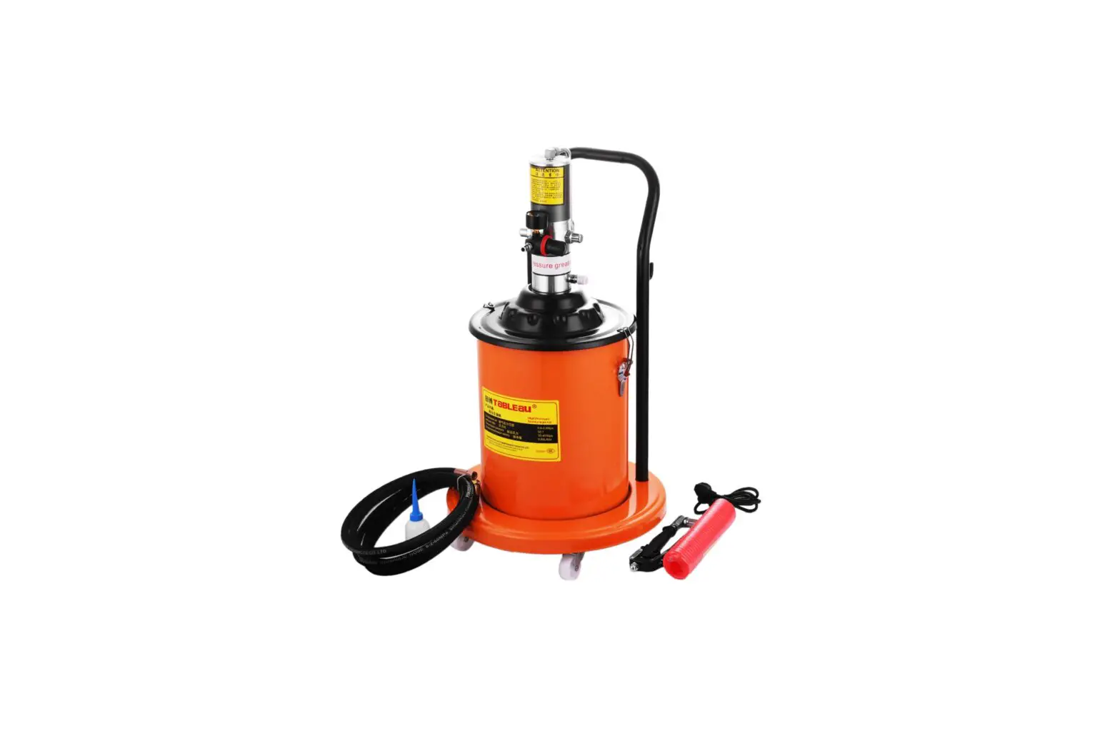 Foamit Gi-5nv 5 Gallons Air Operated High Pressure Grease Pump User Manual