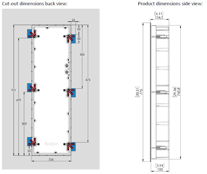 LYNGDORF D-500 Discreet Series Loudspeaker fig 10