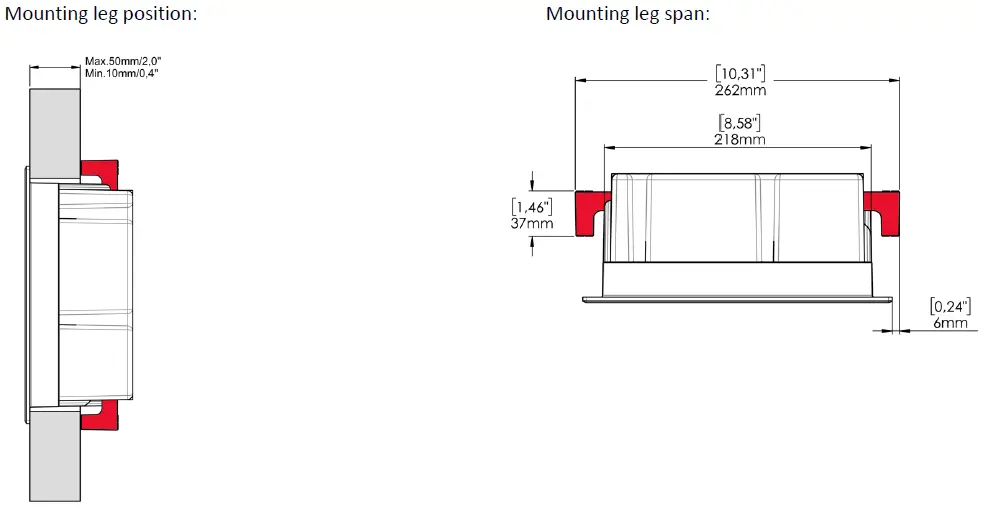 LYNGDORF D-500 Discreet Series Loudspeaker fig 11
