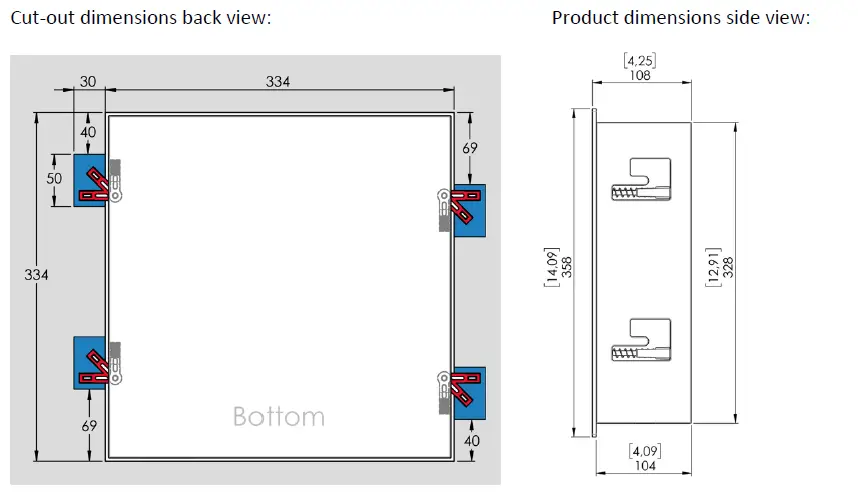LYNGDORF D-500 Discreet Series Loudspeaker fig 14