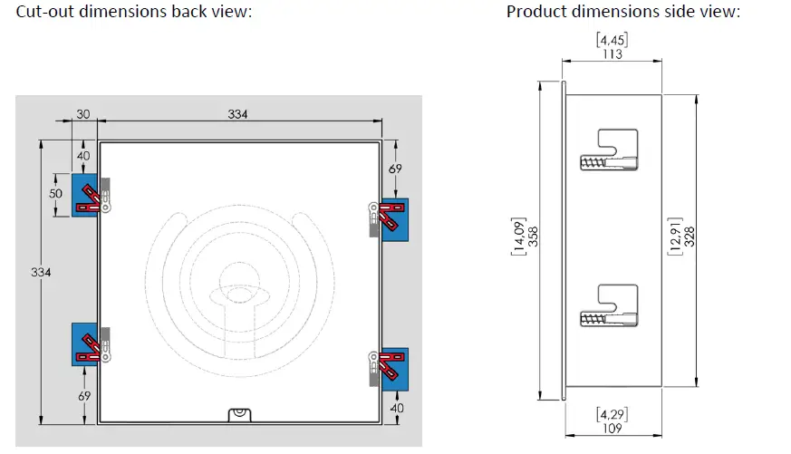 LYNGDORF D-500 Discreet Series Loudspeaker fig 16